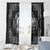 Personalized Cardiganshire Ceredigion Window Curtain Black Leaping Salmon Celtic-inspired - Wonder Print Shop