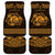 Personalized Cardiganshire Ceredigion Car Mats Gold Leaping Salmon Celtic-inspired - Wonder Print Shop