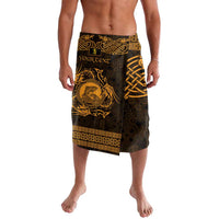 Personalized Cardiganshire Ceredigion Lavalava Gold Leaping Salmon Celtic-inspired - Wonder Print Shop