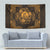 Personalized Cardiganshire Ceredigion Tapestry Gold Leaping Salmon Celtic-inspired - Wonder Print Shop