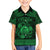 Personalized Cardiganshire Ceredigion Kid Hawaiian Shirt Green Leaping Salmon Celtic-inspired - Wonder Print Shop