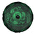 Personalized Cardiganshire Ceredigion Spare Tire Cover Green Leaping Salmon Celtic-inspired - Wonder Print Shop
