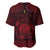 Personalized Cardiganshire Ceredigion Baseball Jersey Red Leaping Salmon Celtic-inspired - Wonder Print Shop