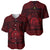 Personalized Cardiganshire Ceredigion Baseball Jersey Red Leaping Salmon Celtic-inspired - Wonder Print Shop