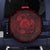 Personalized Cardiganshire Ceredigion Spare Tire Cover Red Leaping Salmon Celtic-inspired - Wonder Print Shop