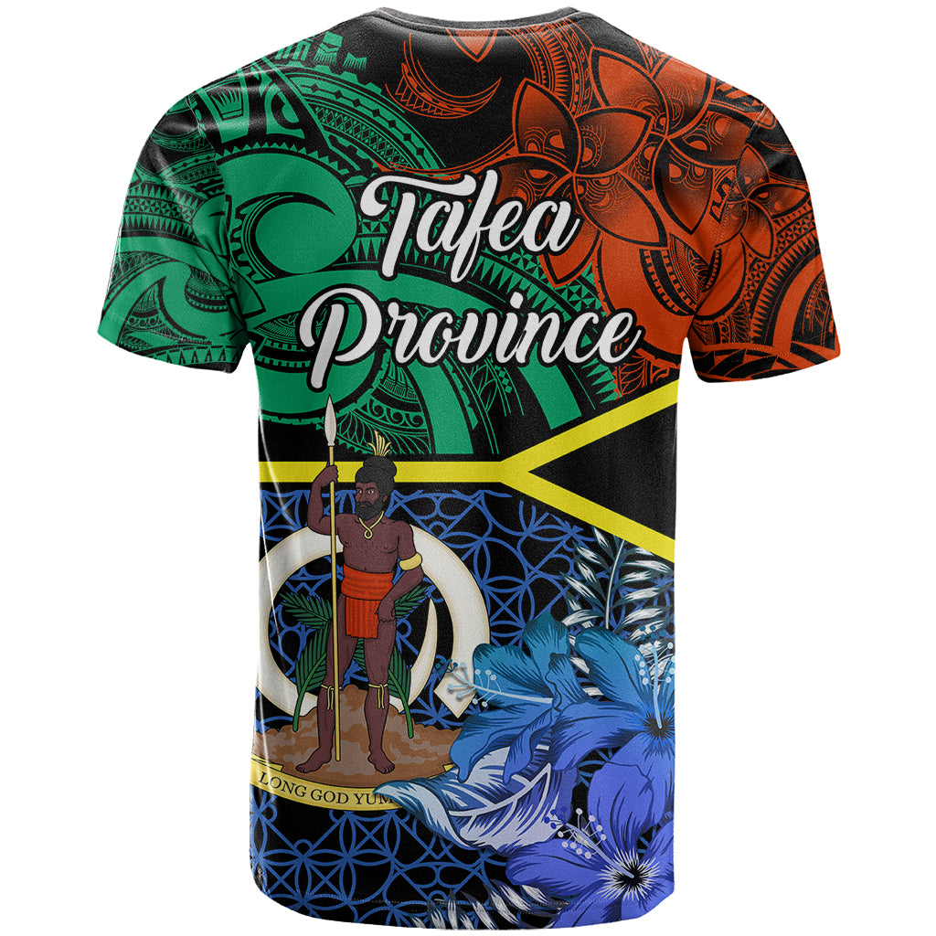 Tafea Day T Shirt Vanuatu Sand Drawing With Polynesian Pattern - Wonder Print Shop