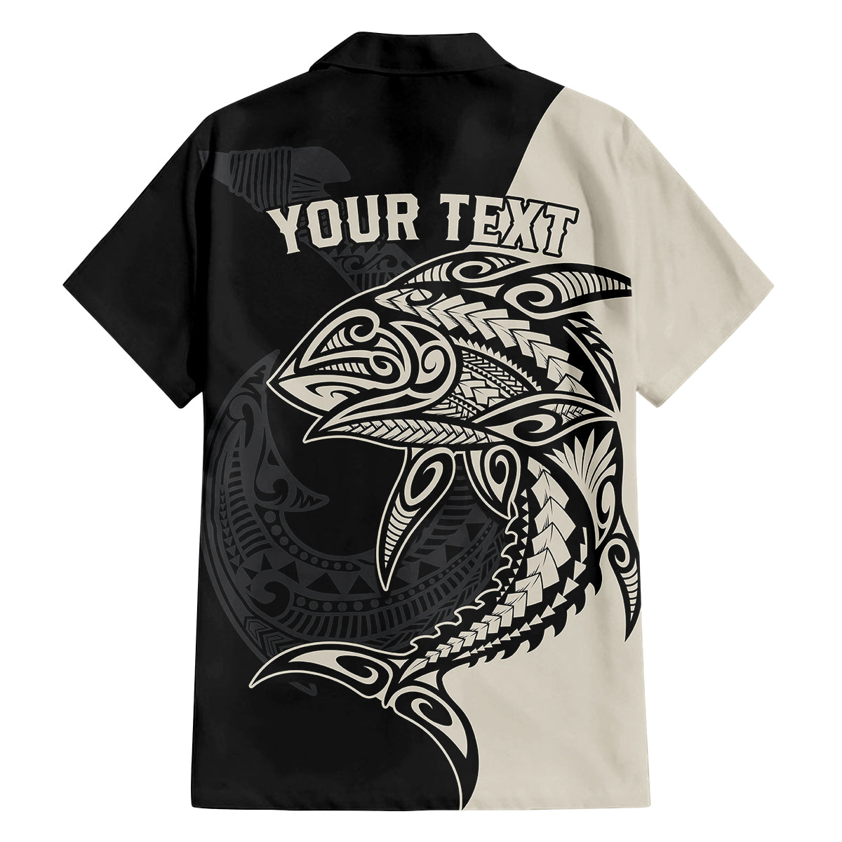 Personalised Polynesia Fishing Family Matching Off Shoulder Maxi Dress and Hawaiian Shirt With Maori Hei Matau Fish Hook Gold Art LT9 - Wonder Print Shop
