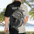 Personalised Polynesia Fishing Hawaiian Shirt With Maori Hei Matau Fish Hook Gold Art - Wonder Print Shop