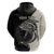 Personalised Polynesia Fishing Hoodie With Maori Hei Matau Fish Hook Gold Art - Wonder Print Shop