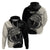 Personalised Polynesia Fishing Hoodie With Maori Hei Matau Fish Hook Gold Art - Wonder Print Shop
