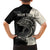 Personalised Polynesia Fishing Kid Hawaiian Shirt With Maori Hei Matau Fish Hook Gold Art - Wonder Print Shop