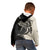 Personalised Polynesia Fishing Kid Hoodie With Maori Hei Matau Fish Hook Gold Art - Wonder Print Shop
