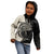 Personalised Polynesia Fishing Kid Hoodie With Maori Hei Matau Fish Hook Gold Art - Wonder Print Shop