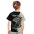 Personalised Polynesia Fishing Kid T Shirt With Maori Hei Matau Fish Hook Gold Art - Wonder Print Shop