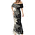 Personalised Polynesia Fishing Mermaid Dress With Maori Hei Matau Fish Hook Gold Art - Wonder Print Shop