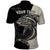 Personalised Polynesia Fishing Polo Shirt With Maori Hei Matau Fish Hook Gold Art - Wonder Print Shop