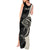 Personalised Polynesia Fishing Tank Maxi Dress With Maori Hei Matau Fish Hook Gold Art - Wonder Print Shop