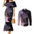 personalised-polynesia-fishing-couples-matching-mermaid-dress-and-long-sleeve-button-shirts-with-maori-hei-matau-fish-hook-pastel-art