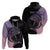 Personalised Polynesia Fishing Hoodie With Maori Hei Matau Fish Hook Pastel Art - Wonder Print Shop