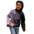 Personalised Polynesia Fishing Kid Hoodie With Maori Hei Matau Fish Hook Pastel Art - Wonder Print Shop