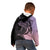Personalised Polynesia Fishing Kid Hoodie With Maori Hei Matau Fish Hook Pastel Art - Wonder Print Shop