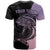 Personalised Polynesia Fishing T Shirt With Maori Hei Matau Fish Hook Pastel Art - Wonder Print Shop