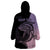 Personalised Polynesia Fishing Wearable Blanket Hoodie With Maori Hei Matau Fish Hook Pastel Art - Wonder Print Shop