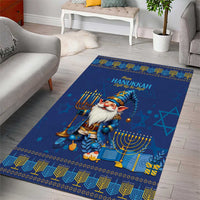 Hanukkah Jewish Star of David Area Rug Chilling With My Gnomies LT9 - Wonder Print Shop