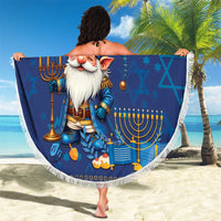 Hanukkah Jewish Star of David Beach Blanket Chilling With My Gnomies LT9 - Wonder Print Shop