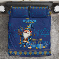 Hanukkah Jewish Star of David Bedding Set Chilling With My Gnomies LT9 - Wonder Print Shop