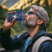 Hanukkah Jewish Star of David 4 in 1 Can Cooler Tumbler Chilling With My Gnomies LT9 - Wonder Print Shop