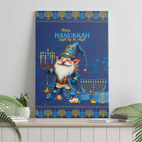 Hanukkah Jewish Star of David Canvas Wall Art Chilling With My Gnomies LT9 - Wonder Print Shop