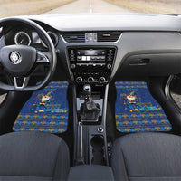 Hanukkah Jewish Star of David Car Mats Chilling With My Gnomies LT9 - Wonder Print Shop