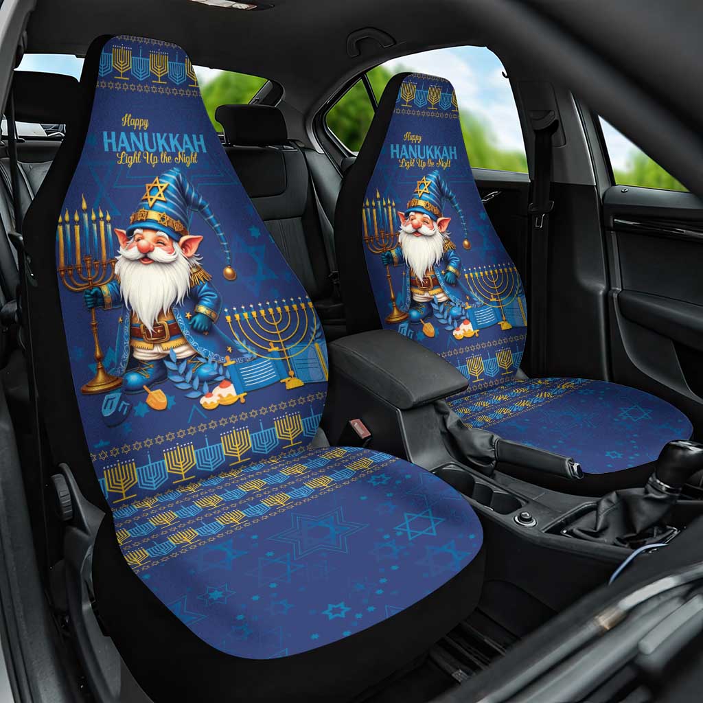 Hanukkah Jewish Star of David Car Seat Cover Chilling With My Gnomies LT9 - Wonder Print Shop