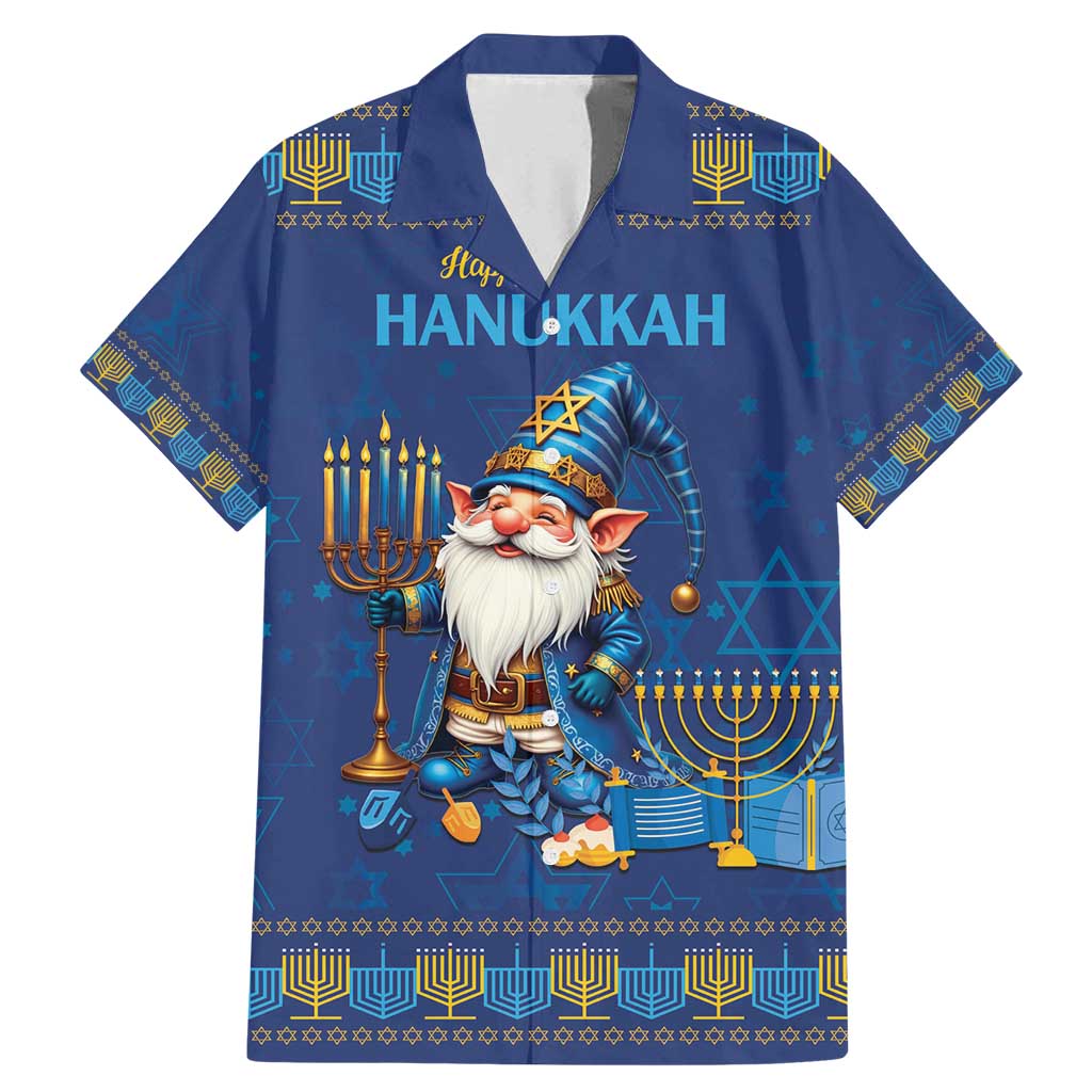 Hanukkah Jewish Star of David Family Matching Mermaid Dress and Hawaiian Shirt Chilling With My Gnomies LT9 - Wonder Print Shop