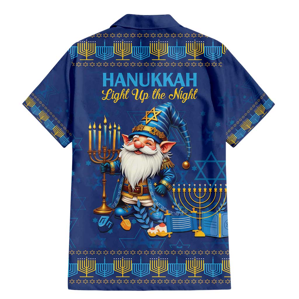 Hanukkah Jewish Star of David Family Matching Mermaid Dress and Hawaiian Shirt Chilling With My Gnomies LT9 - Wonder Print Shop