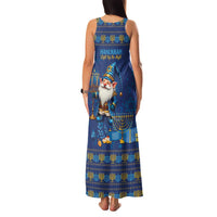 Hanukkah Jewish Star of David Family Matching Tank Maxi Dress and Hawaiian Shirt Chilling With My Gnomies - Wonder Print Shop