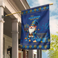Hanukkah Jewish Star of David Garden Flag Chilling With My Gnomies - Wonder Print Shop