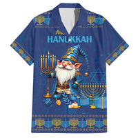 Hanukkah Jewish Star of David Hawaiian Shirt Chilling With My Gnomies - Wonder Print Shop