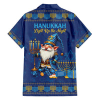 Hanukkah Jewish Star of David Hawaiian Shirt Chilling With My Gnomies - Wonder Print Shop