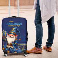 Hanukkah Jewish Star of David Luggage Cover Chilling With My Gnomies - Wonder Print Shop