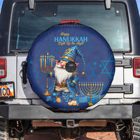 Hanukkah Jewish Star of David Spare Tire Cover Chilling With My Gnomies - Wonder Print Shop