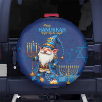 Hanukkah Jewish Star of David Spare Tire Cover Chilling With My Gnomies - Wonder Print Shop