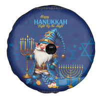 Hanukkah Jewish Star of David Spare Tire Cover Chilling With My Gnomies - Wonder Print Shop