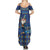 Hanukkah Jewish Star of David Summer Maxi Dress Chilling With My Gnomies - Wonder Print Shop