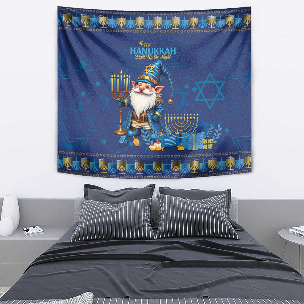 Hanukkah Jewish Star of David Tapestry Chilling With My Gnomies - Wonder Print Shop