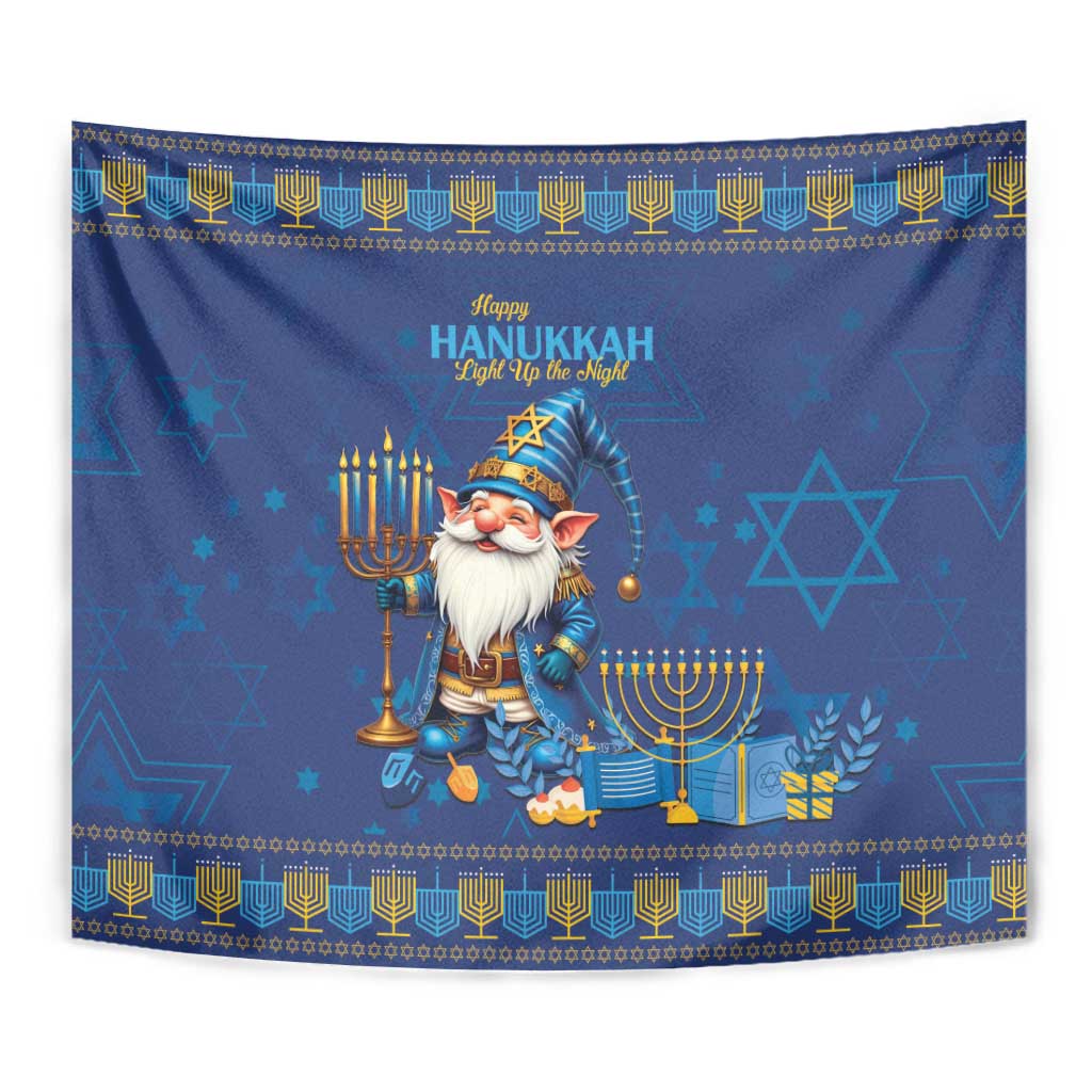 Hanukkah Jewish Star of David Tapestry Chilling With My Gnomies - Wonder Print Shop