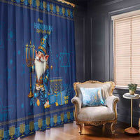 Hanukkah Jewish Star of David Window Curtain Chilling With My Gnomies - Wonder Print Shop