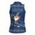 Hanukkah Jewish Star of David Women Sleeveless Polo Shirt Chilling With My Gnomies - Wonder Print Shop