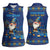 Hanukkah Jewish Star of David Women Sleeveless Polo Shirt Chilling With My Gnomies - Wonder Print Shop